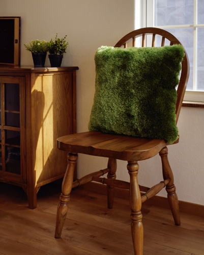 クッション シャギー インテリア