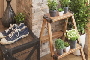 ステップ 三脚 インテリア