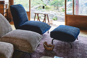 ソファ オットマン コーデュロイ