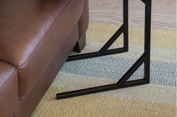 無垢 スチール サイドテーブル