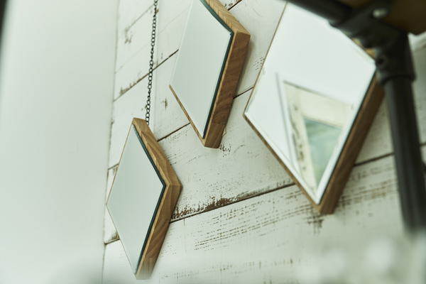 鏡 ミラー ひし形