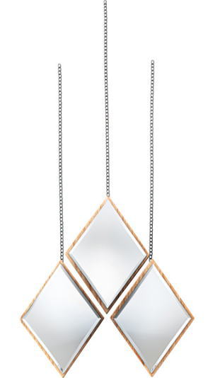 鏡 ミラー ひし形