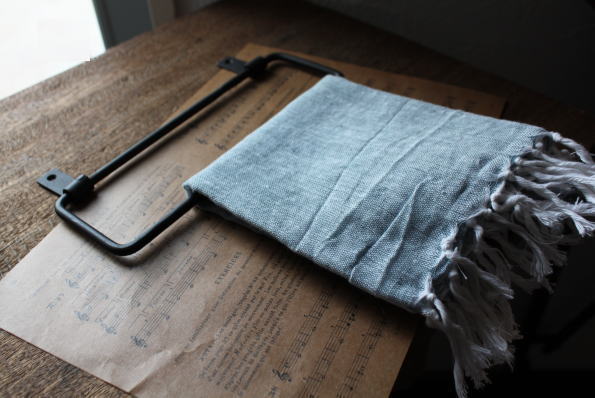 タオル掛け タオルリング アイアン