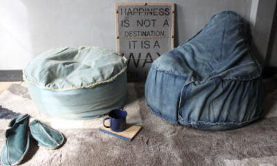 マット ビーズクッション ラグ