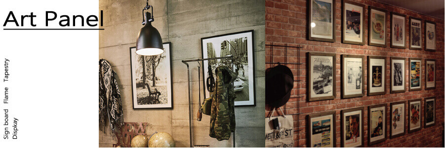 サインボード アートパネル インテリア