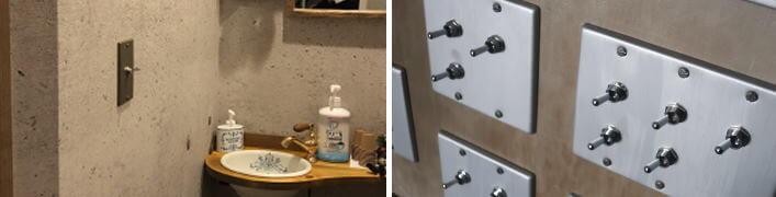 トグルスイッチ 照明 インダストリアル