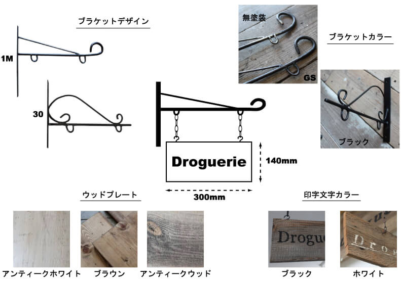 オーダー可能な　真鍮やアイアン素材のこだわりの表札・看板・ネームプレートについて