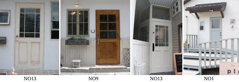 オーダー可能な 木製ドアの デザインの選び方コラム。玄関ドア、室内ドア、店舗ドアなどにもお勧めです