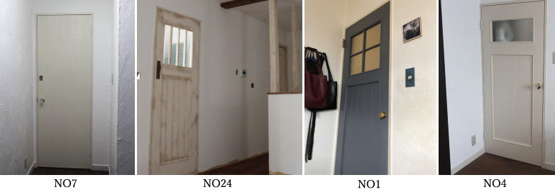 オーダー可能な 木製ドアの デザインの選び方コラム。玄関ドア、室内ドア、店舗ドアなどにもお勧めです