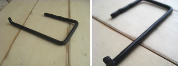 タオル掛け ペーパーホルダー アイアン